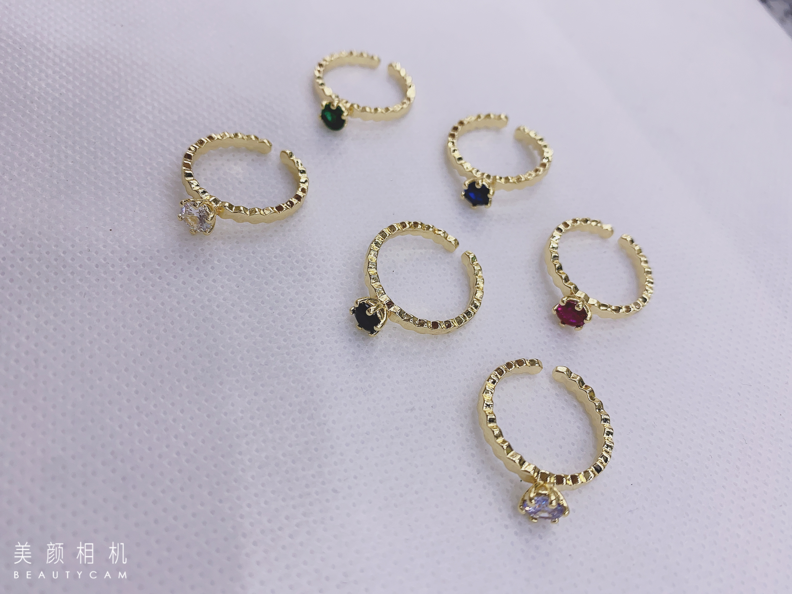 Colored zirconium ring Specification image