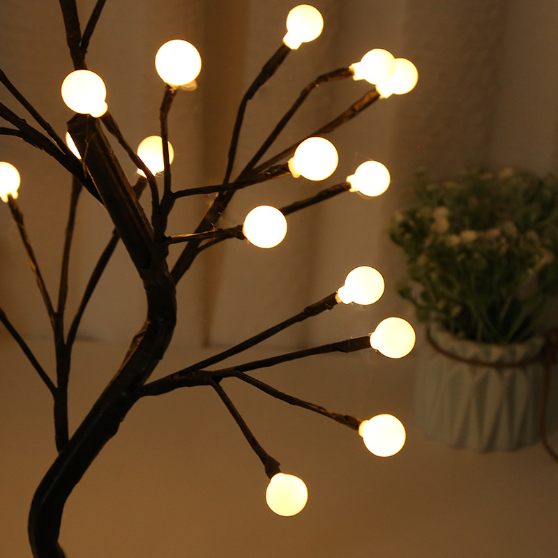 Cross-border supply diamond breathing lights, landscape lights, LED seven-color color-changing outdoor waterproof decorative items, simple forest-style frosted balls Application Scenario
