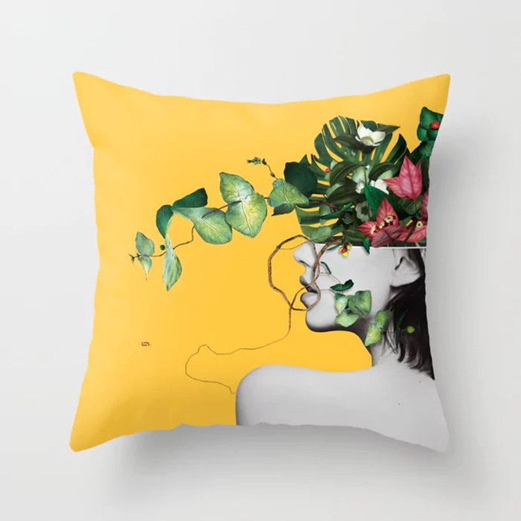 Modern printed throw pillows and cushions detail image 17