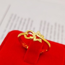 Hollow rose ring