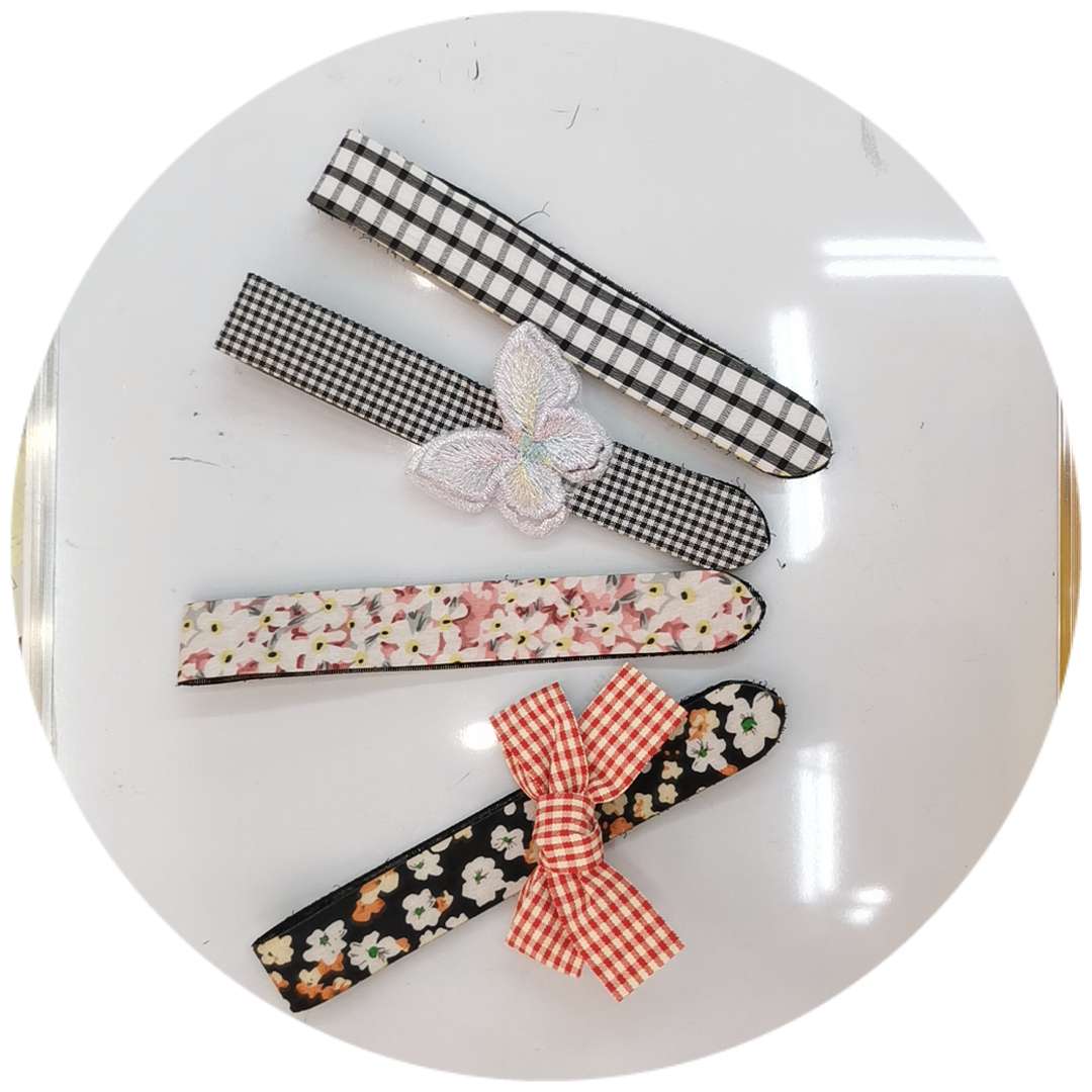 New trendy children's cartoon hair band, fashionable headwear, daily hair binding and fixation decoration for girls, hair clips, hair clips Application Scenario