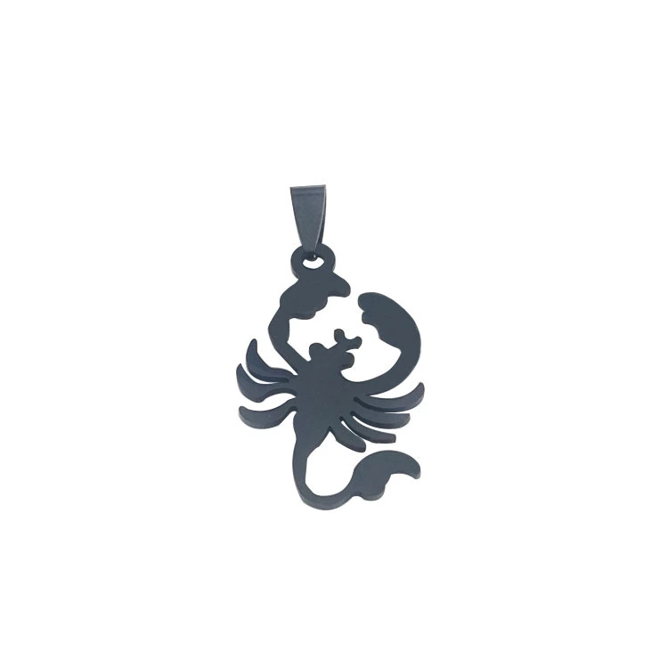 Hipster male personality fashion rock punk King Scorpion pendant men's necklace antique fashion men's jewelry