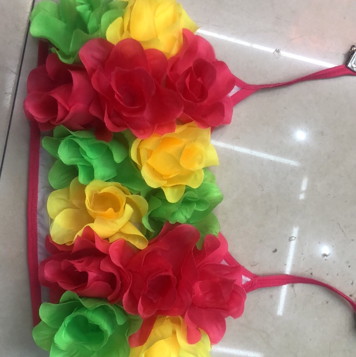 夏威夷胸衣大人，节日文胸、花环文胸、跳舞夏威夷文胸、