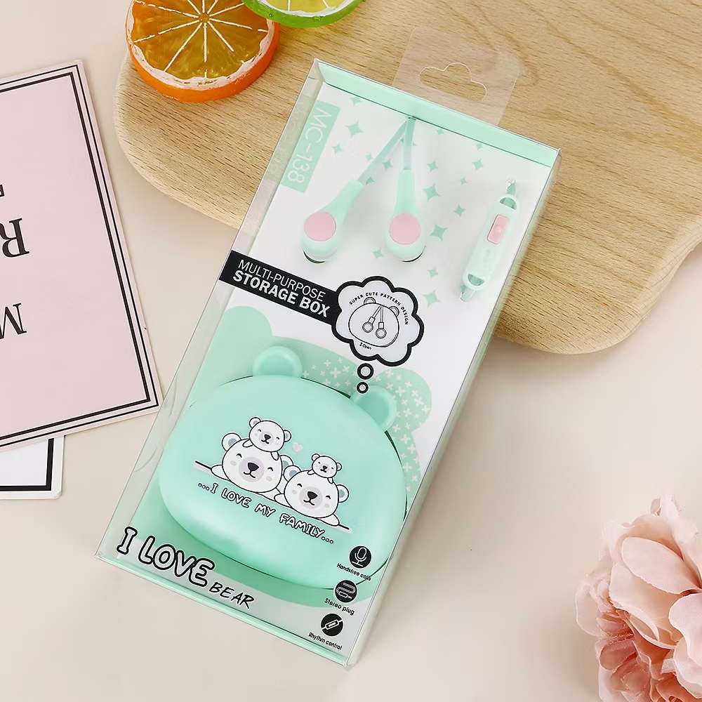 Product Specification of Mobile Phone Voice Headset MC-138 :80x168x32mm, packing quantity :200 pieces, packing specification :67x36x43cm Specification image