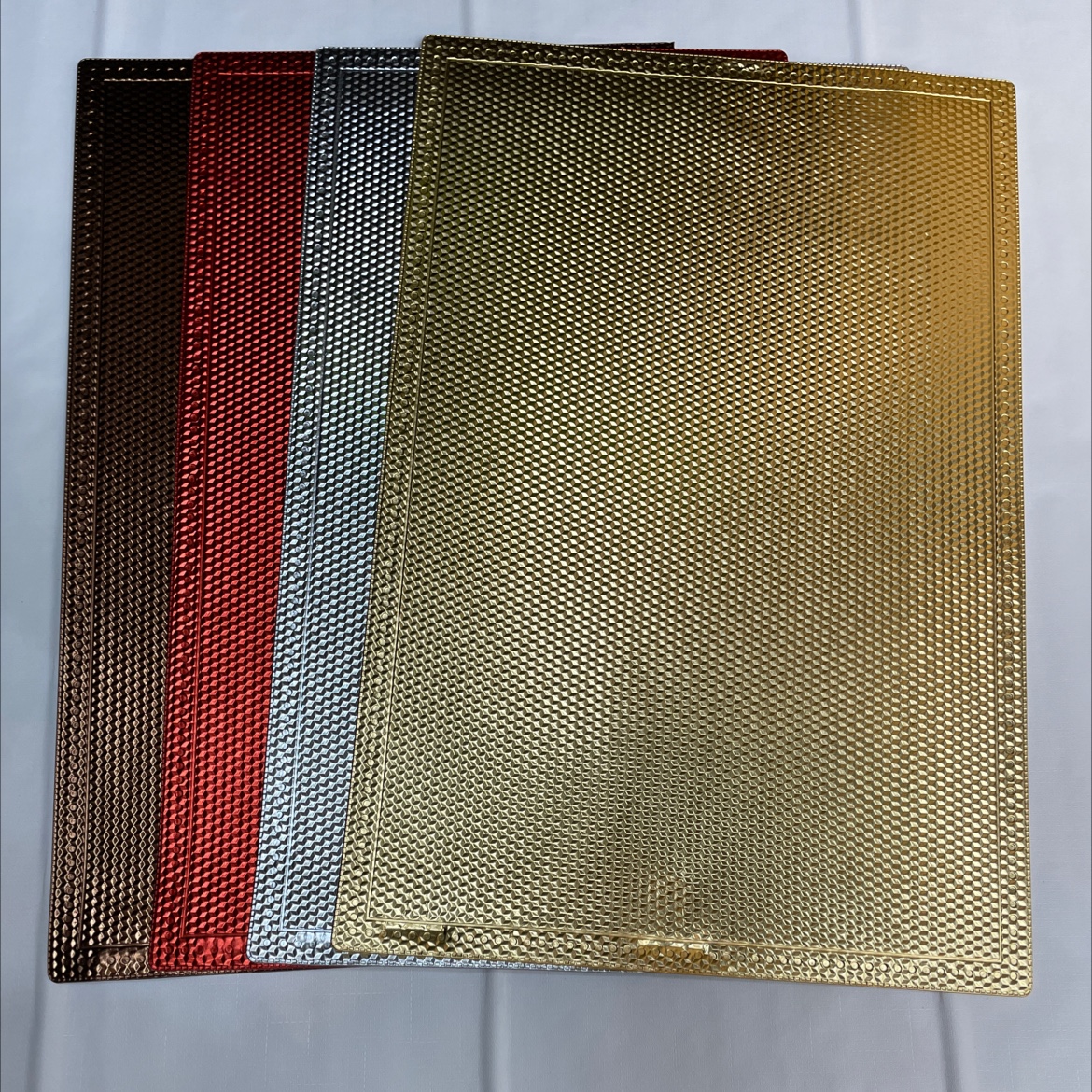 Faux Leather Diamond Square Application Example