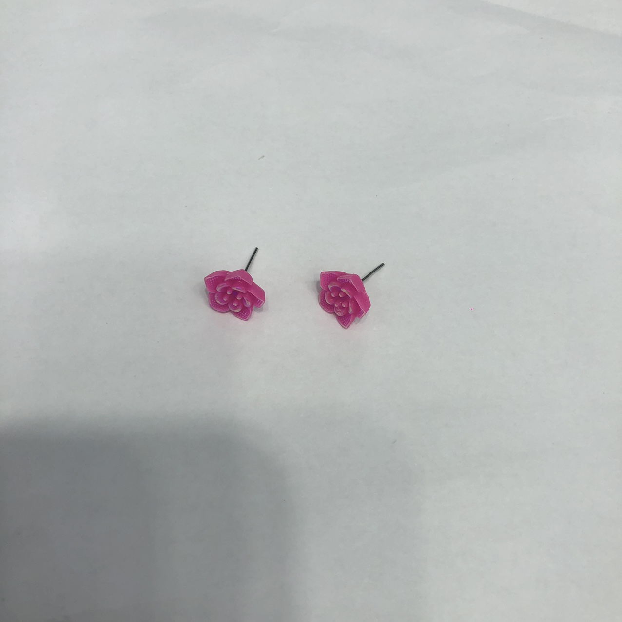 Temperament flower set 12 pairs of 1 CAL small stud earrings