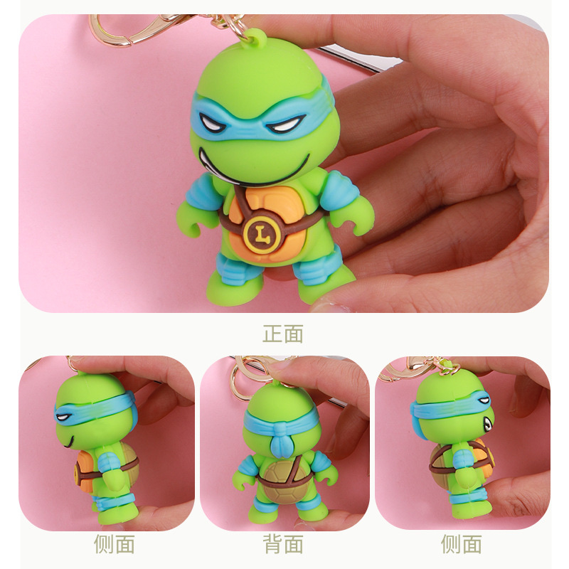 Keychain cartoon silicone metal pendant, fashionable, trendy and casual 193 Specification image