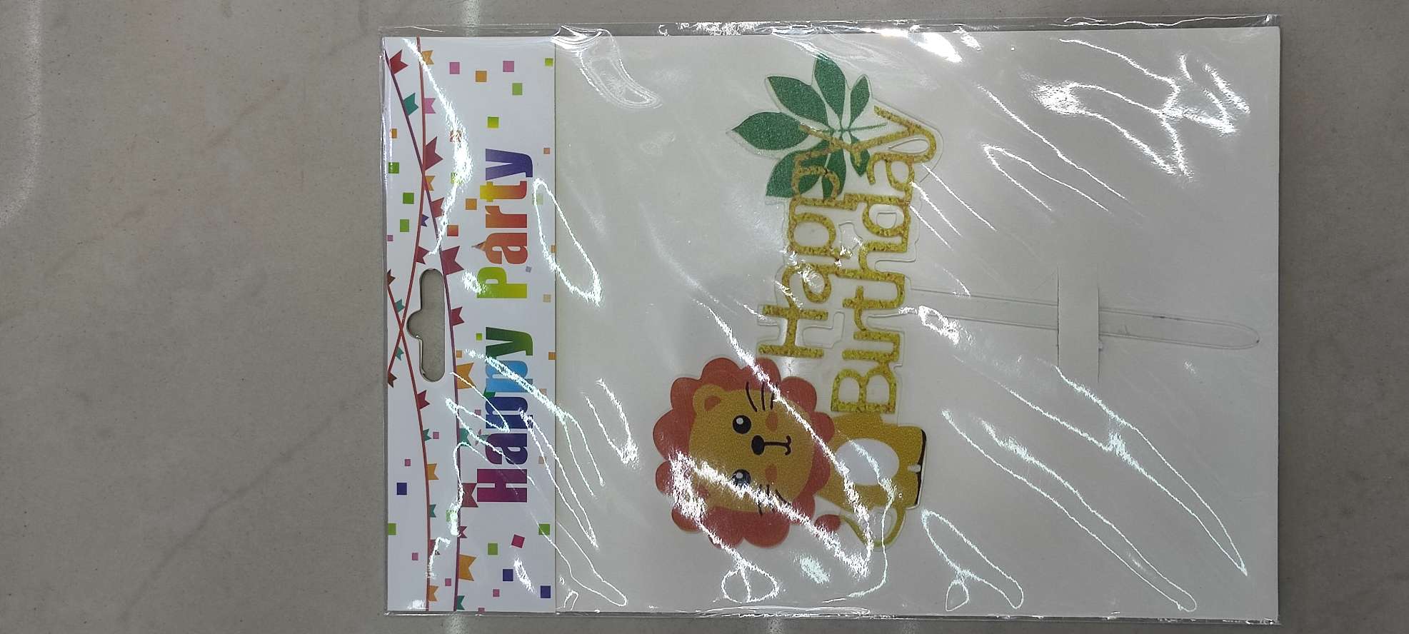 蛋糕装饰配件实物图