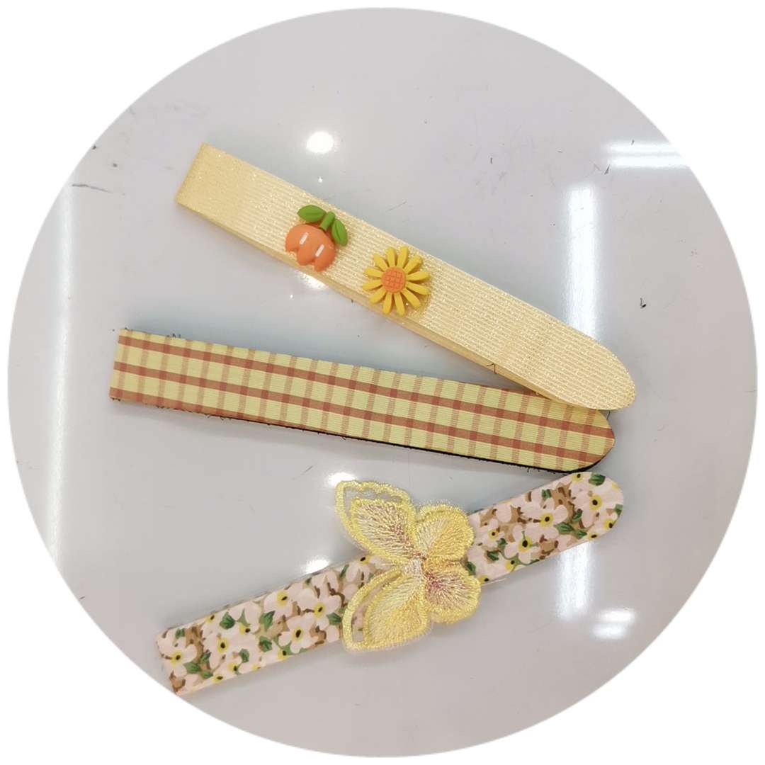 New trendy children's cartoon hair band, fashionable headwear, daily hair binding and fixation decoration for girls, hair clips, hair clips Specification image