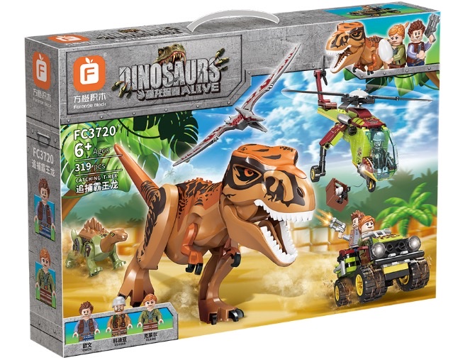 FC3720  追捕霸王龙，319P产品图