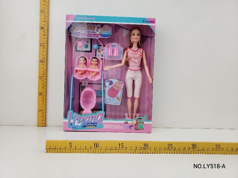11.5 Inch Barbie Doll With Baby Specification drawing