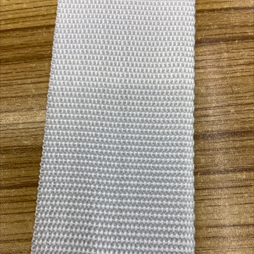 5 cm polypropylene bead white light body yarn webbing 55#
