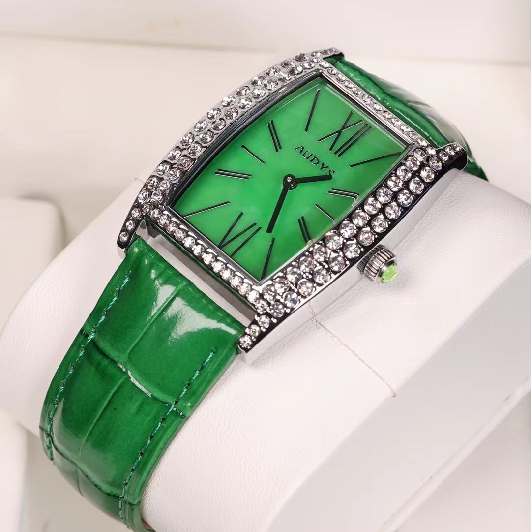 Jade watch new Polari 073 hot hot belt women's watch wine barrel leather retro women's watch fashion waterproof full figure