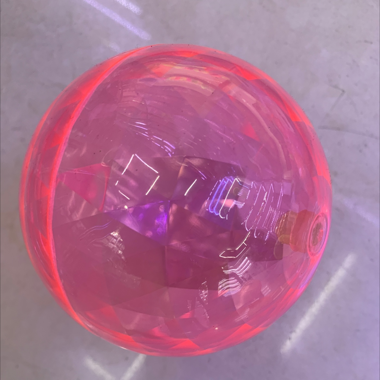 粉色钻石空气球