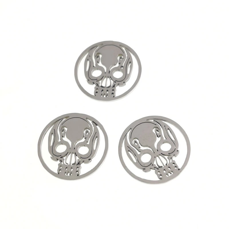 Fashion skull titanium steel bracelet pendant European and American fashion people retro bracelet fashion men's bracelet jewelry