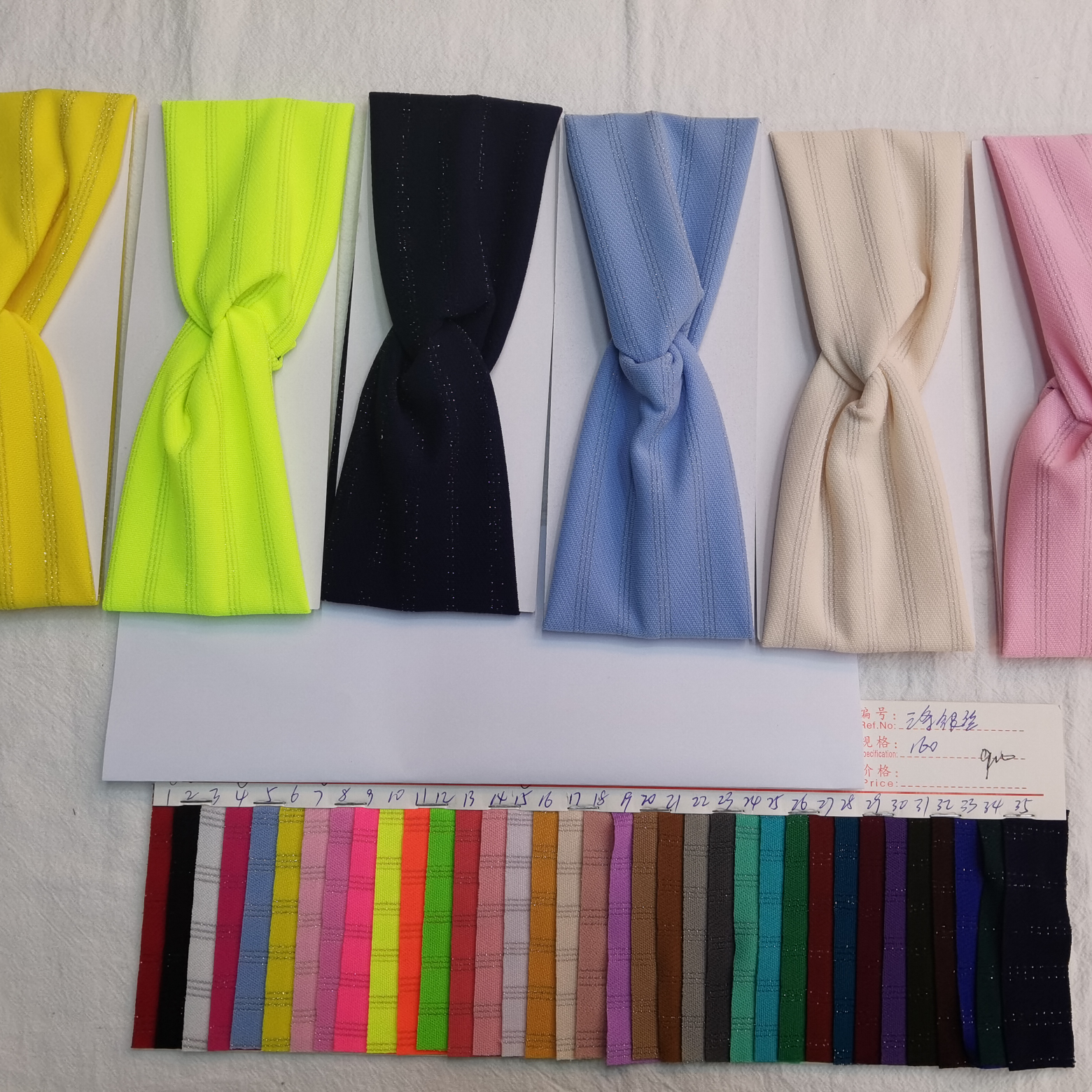 Korean Version Of Hot Candy Color Cotton Cross Headband Elastic Headband Face Wash Headband Lbv045