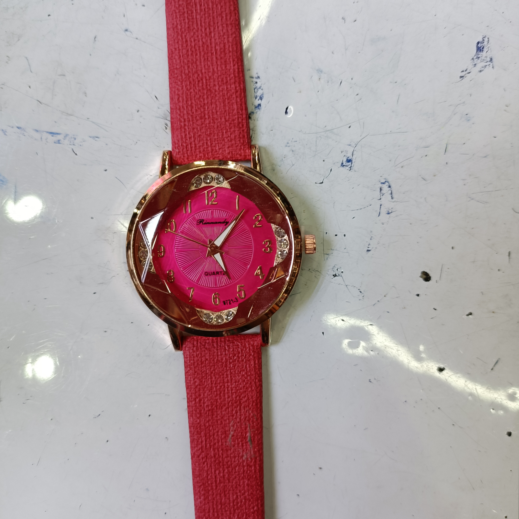 2021 New style fashionable casual belt fashion women's watch Korean retro version