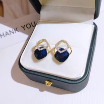 Fashion temperament simple everything with Dongdaemun new temperament earrings