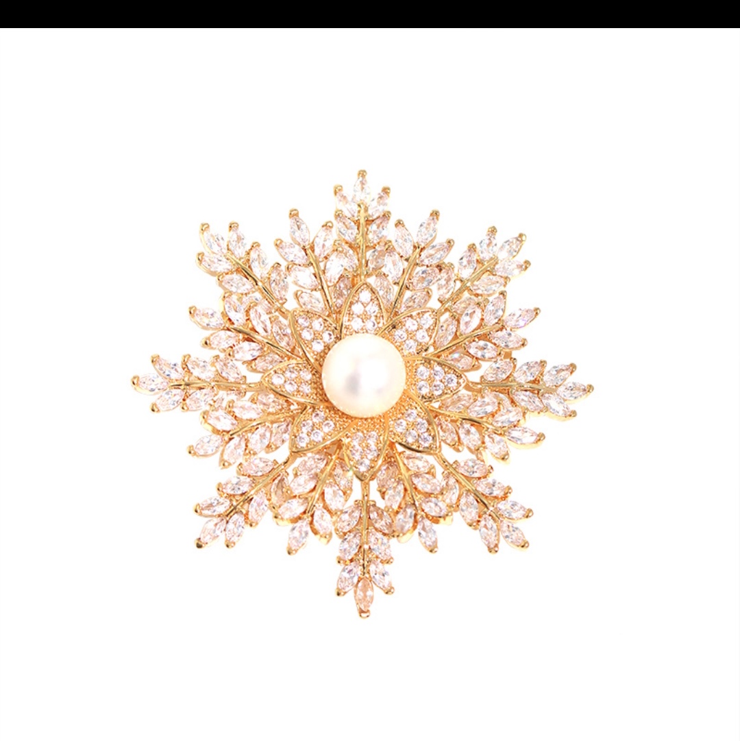 Cherry blossom brooch
