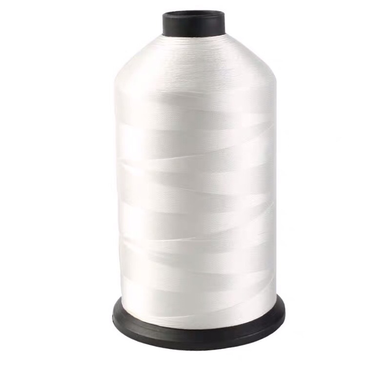 涤纶高强线黑白1KG公斤大卷210D/2股-210D/36股涤纶长丝线吨袋