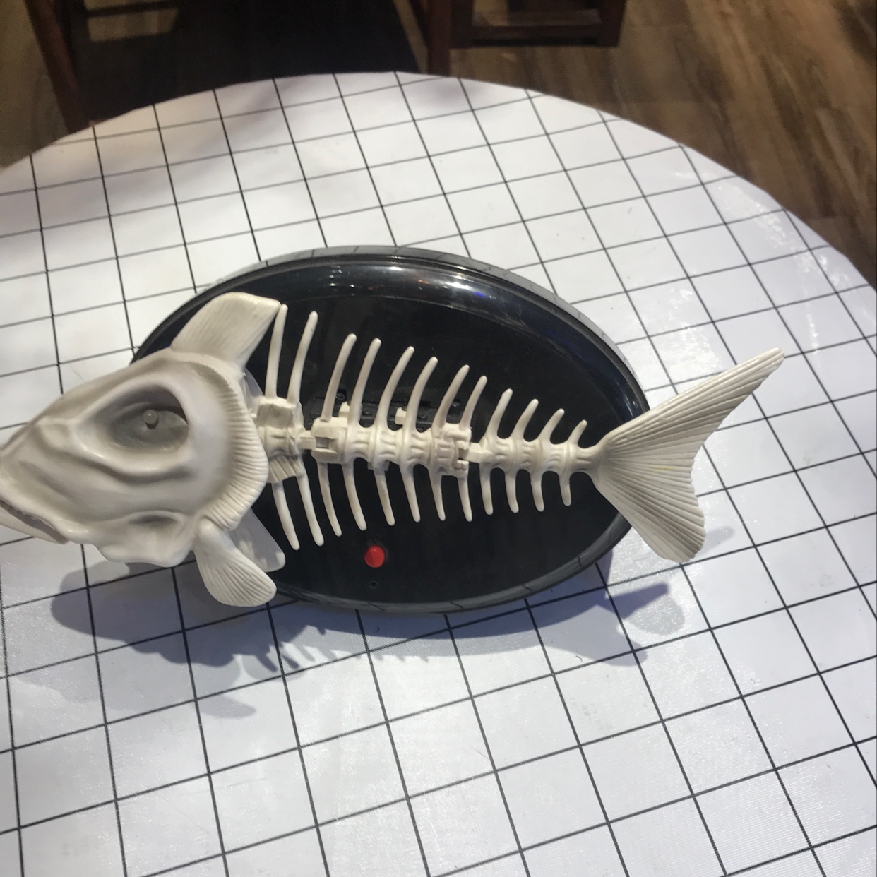 Festival electric fish fish bone horror Halloween toys ABS wholesale