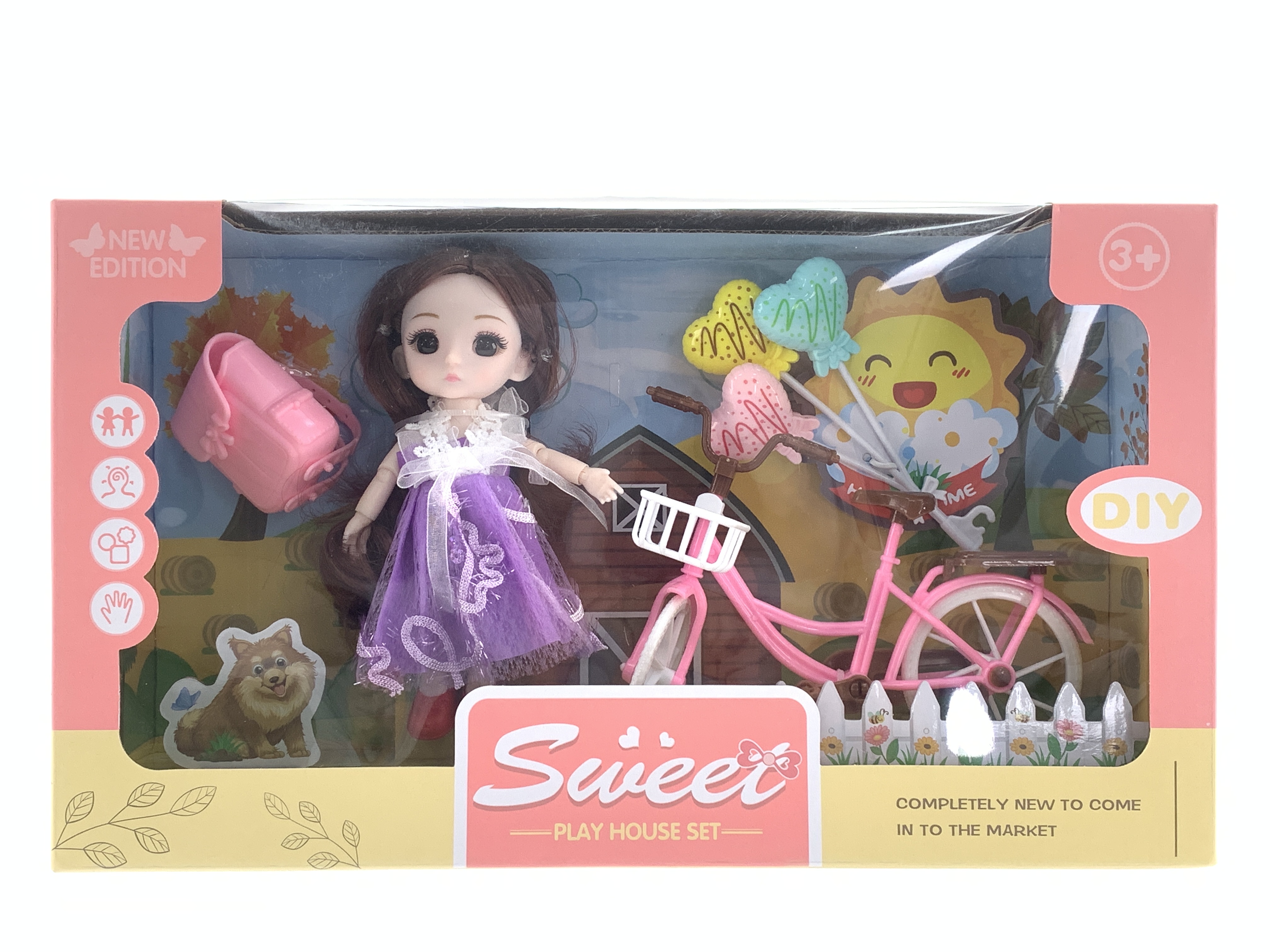 Girls Play House Toys 2021 The Newest Training School Gift Specification drawing