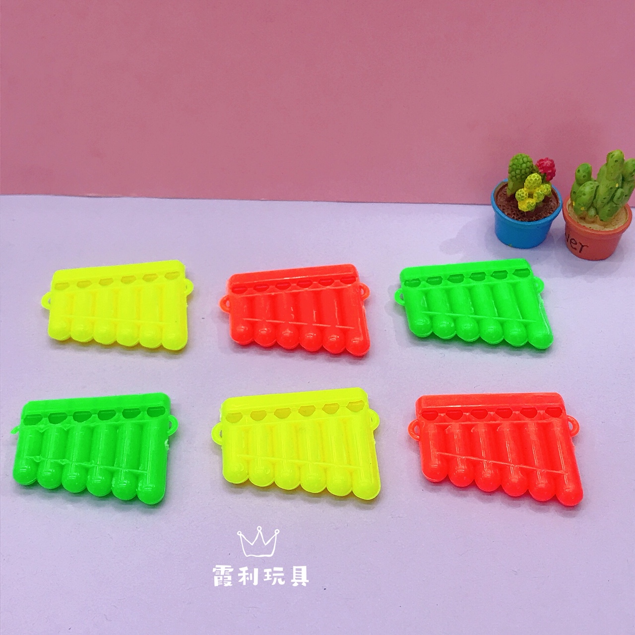 Mini harmonica children's plastic toy gift gashapon