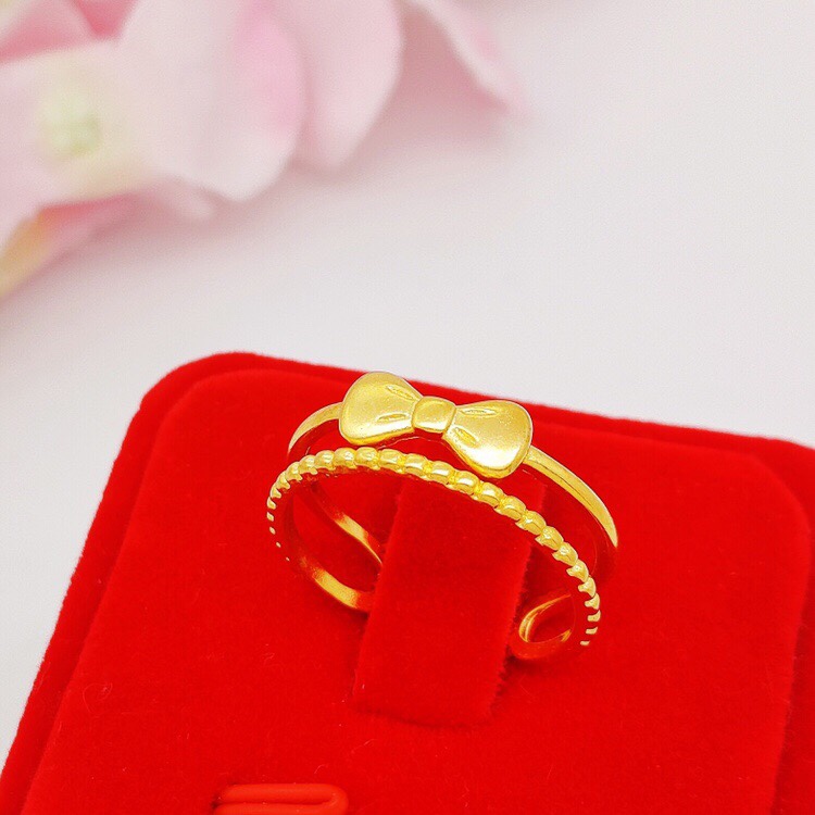 Double sand bow ring