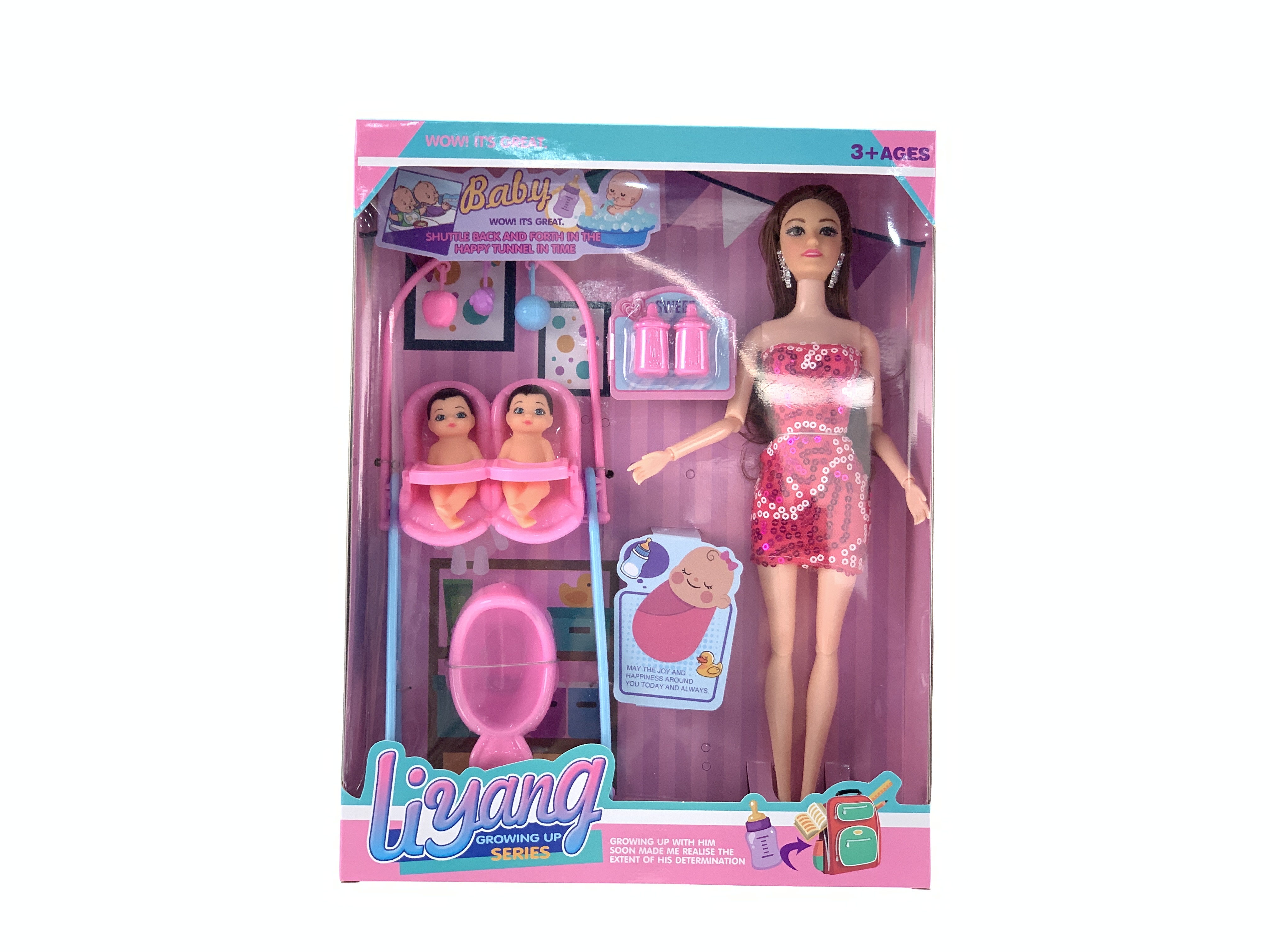 11.5 Inch Barbie Doll With Baby Specification drawing