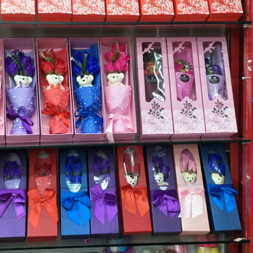 The wedding flower craft gift box is beautiful 3423