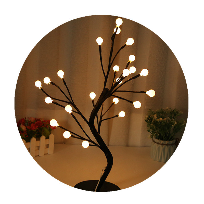 Cross-border supply diamond breathing lights, landscape lights, LED seven-color color-changing outdoor waterproof decorative items, simple forest-style frosted balls Item Picture