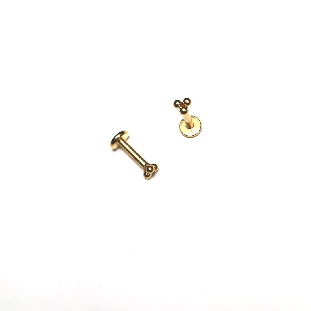 锆石鼻钉，耳钉，锆石穿刺饰品定制，不锈钢穿刺饰品，外贸专供，登顶，唇钉