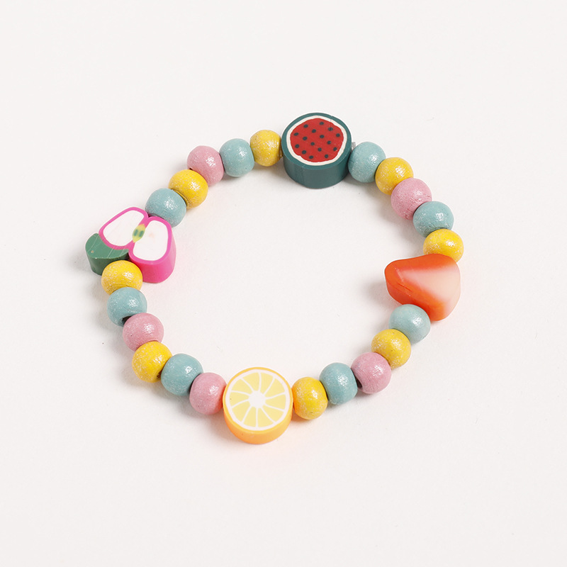 The children's style bracelet is directly supplied by the manufacturer and professionally customized. It is hand-strung and has a variety of shapes Item Picture
