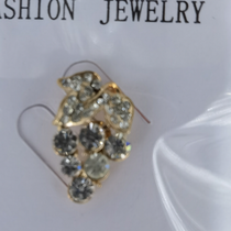 Grape collar pin
