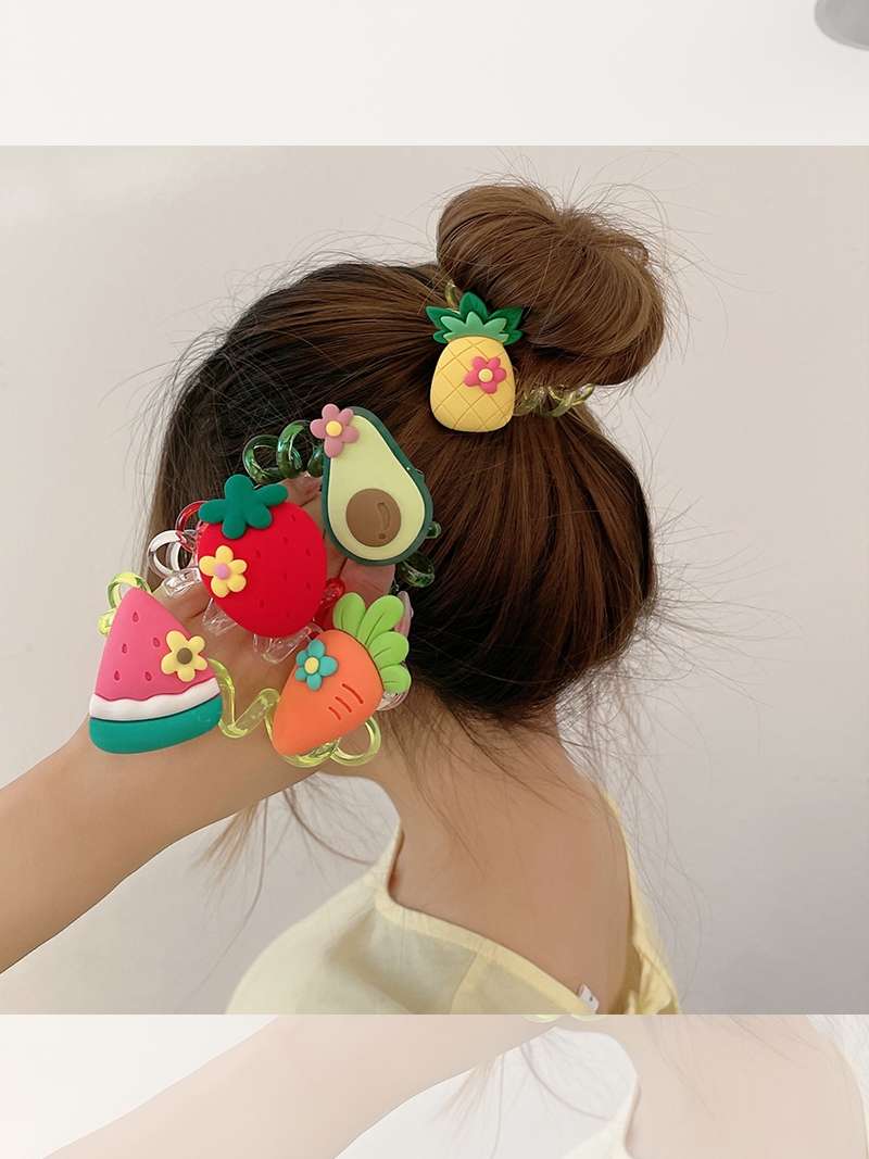 A summer style hair tie with telephone lines for women details Picture