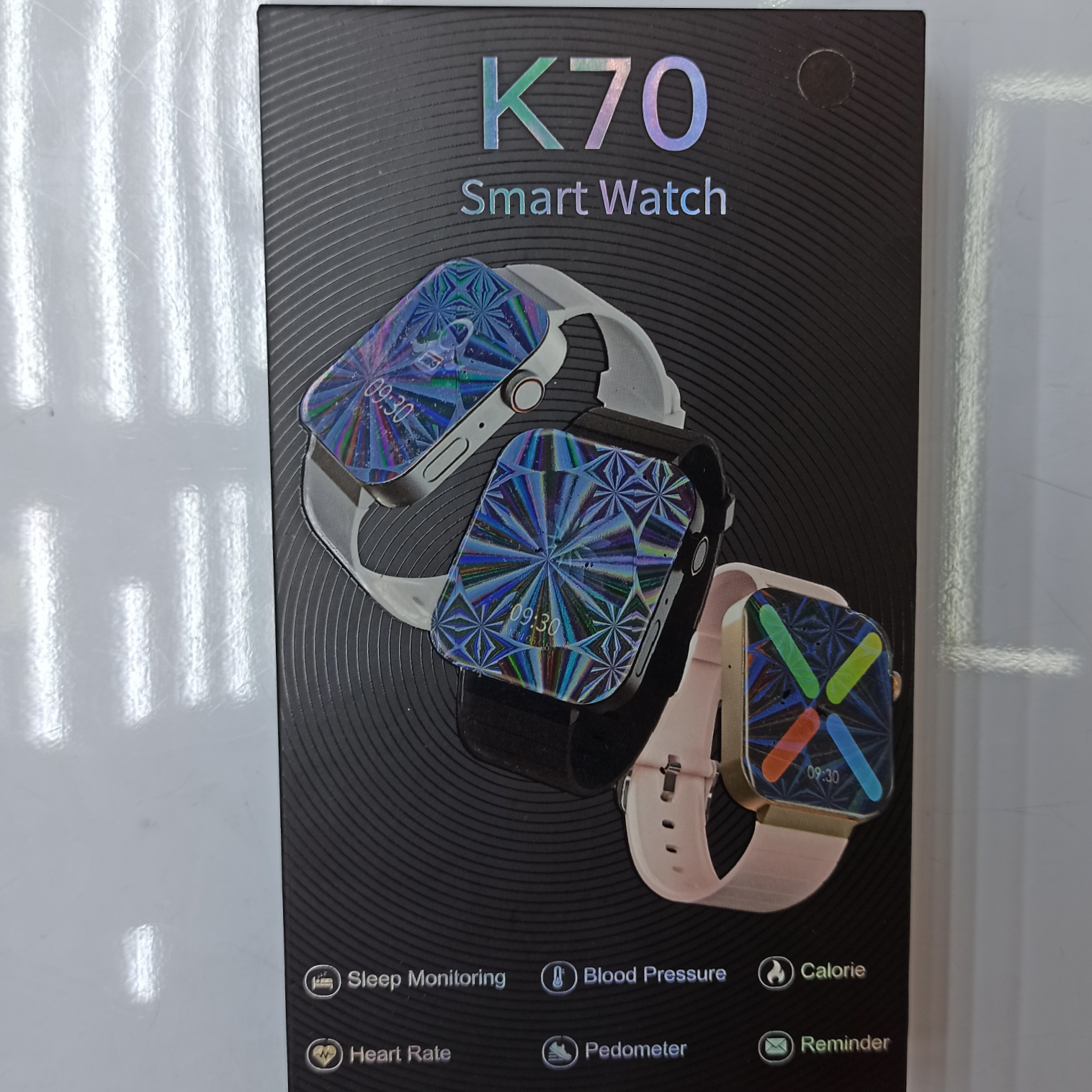 Factory K70 new market smart watch Bluetooth call lasting life View the weather forecast