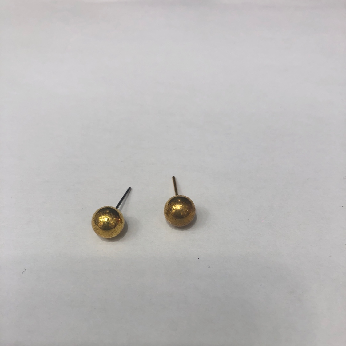 8#Uv ball stud earrings 12 pairs of cards