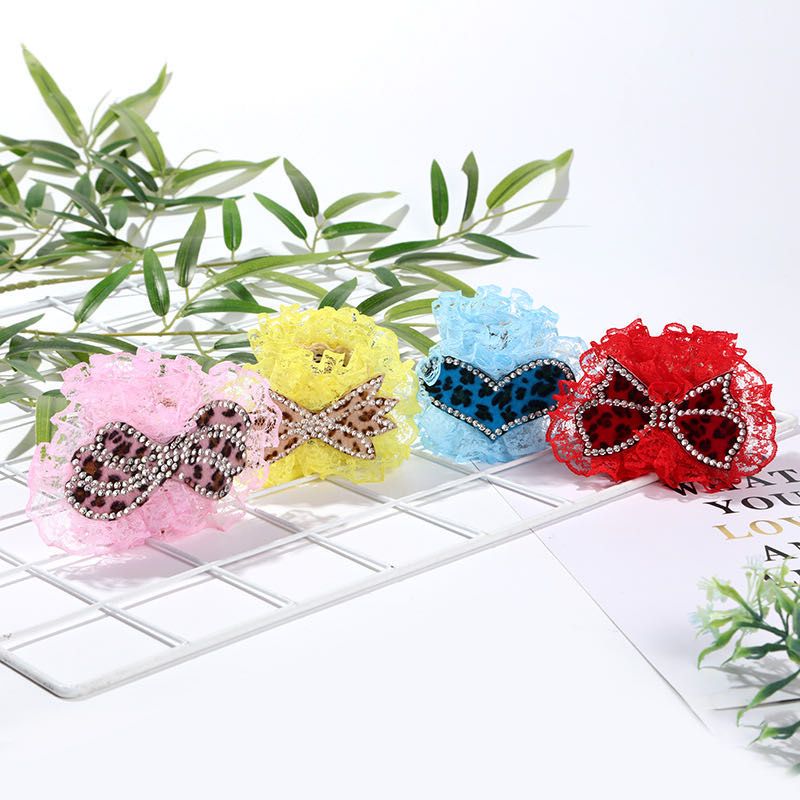 网红地摊玩具花边烫钻啪啪圈手环盘发器