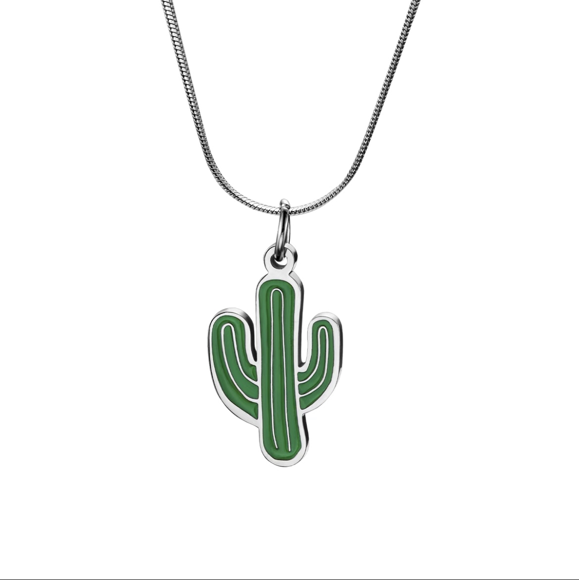 Cactus necklace