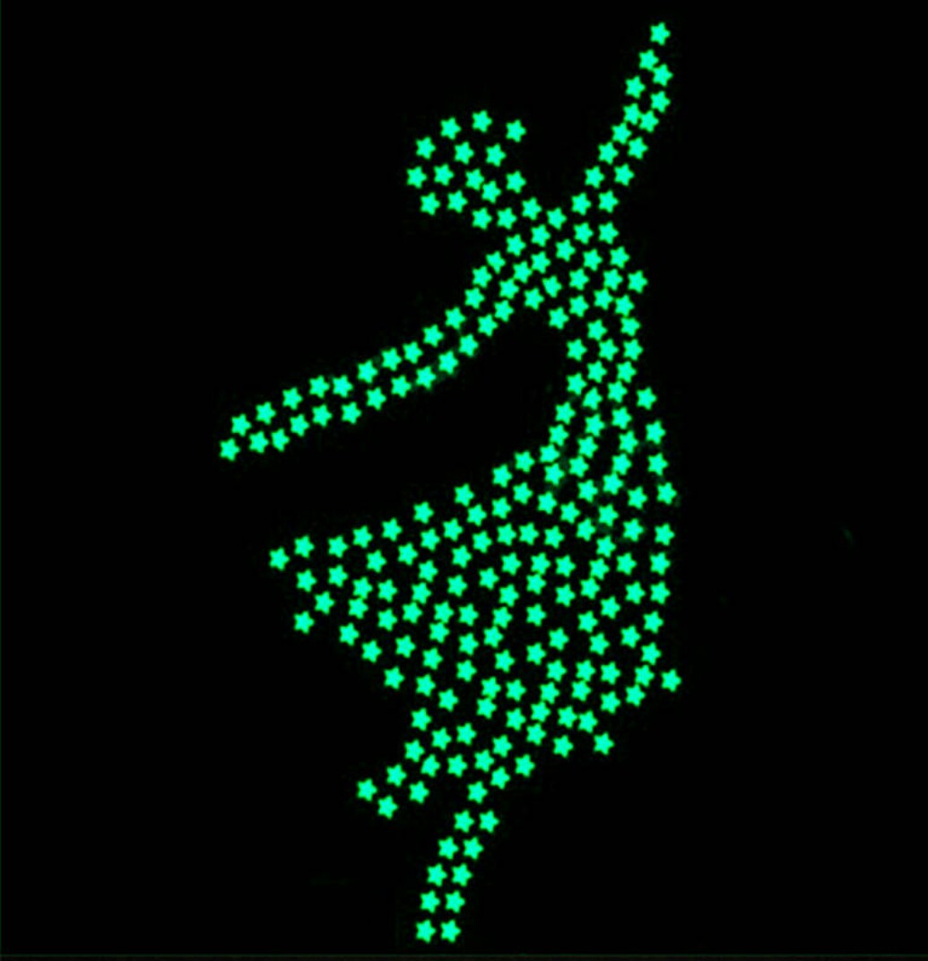 工厂直销夜光贴opp简包装产品图