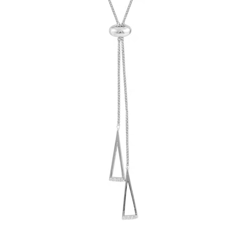 Elegant pendant titanium steel necklace, women's light luxury niche collarbone chain, personalized accessory 6 Specification image