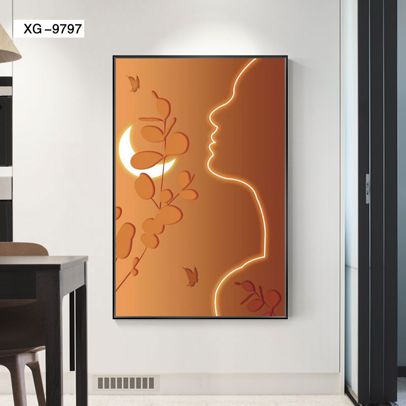 铝合金晶瓷晶贝玄关现代装饰画3️⃣详情图1