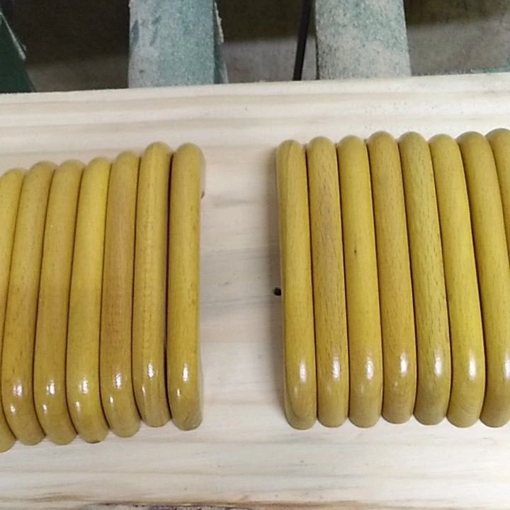 抽屉拉手 厂家定制 家具配件木质把手批发桥型实木拉手