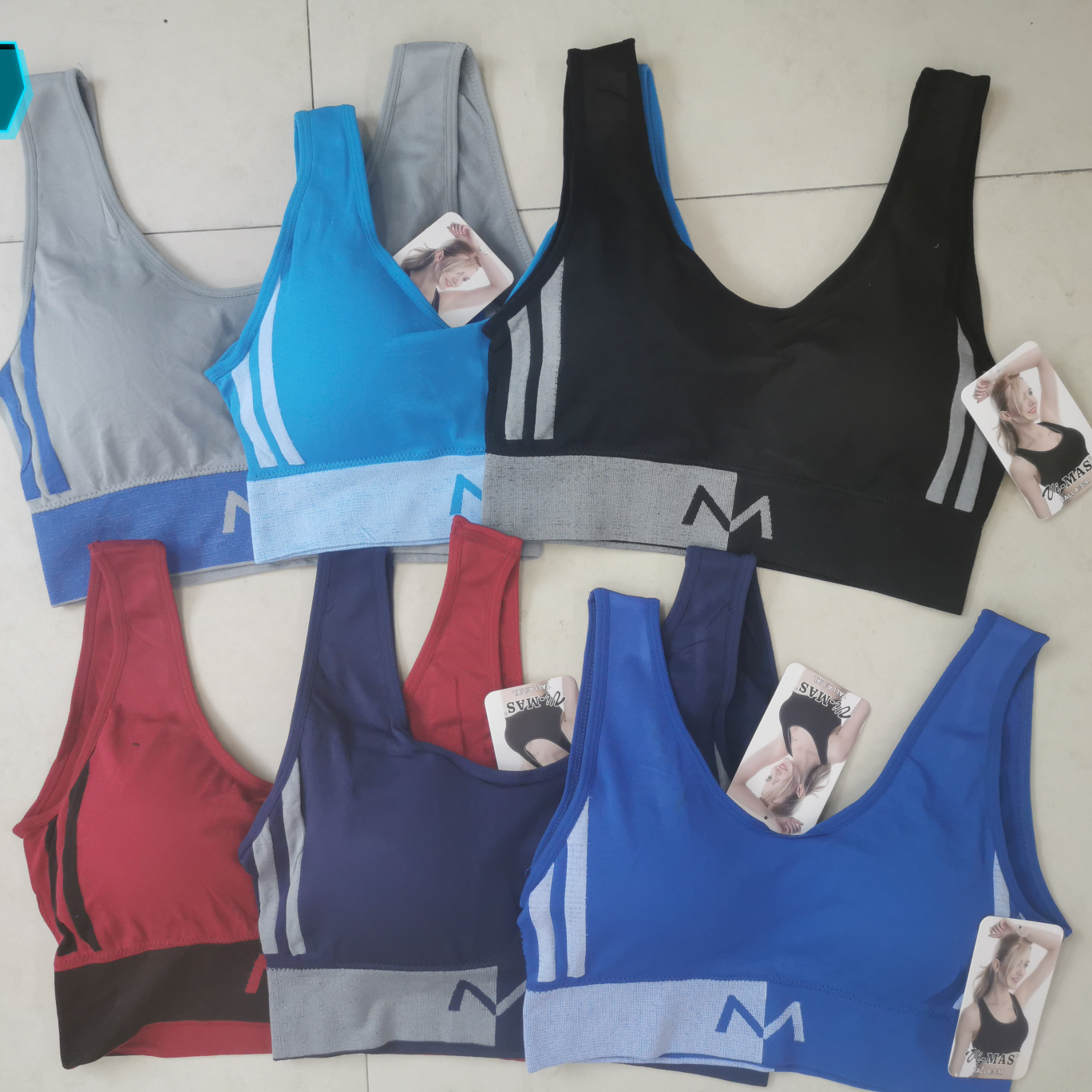 女士无缝运动文胸V27