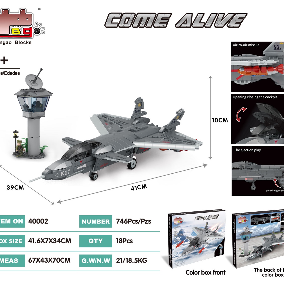 40002 Combat aircraft