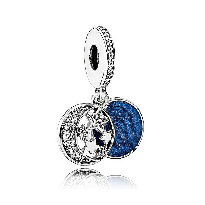 时尚爆款饰品配件珠子蓝色手镯穿珠子