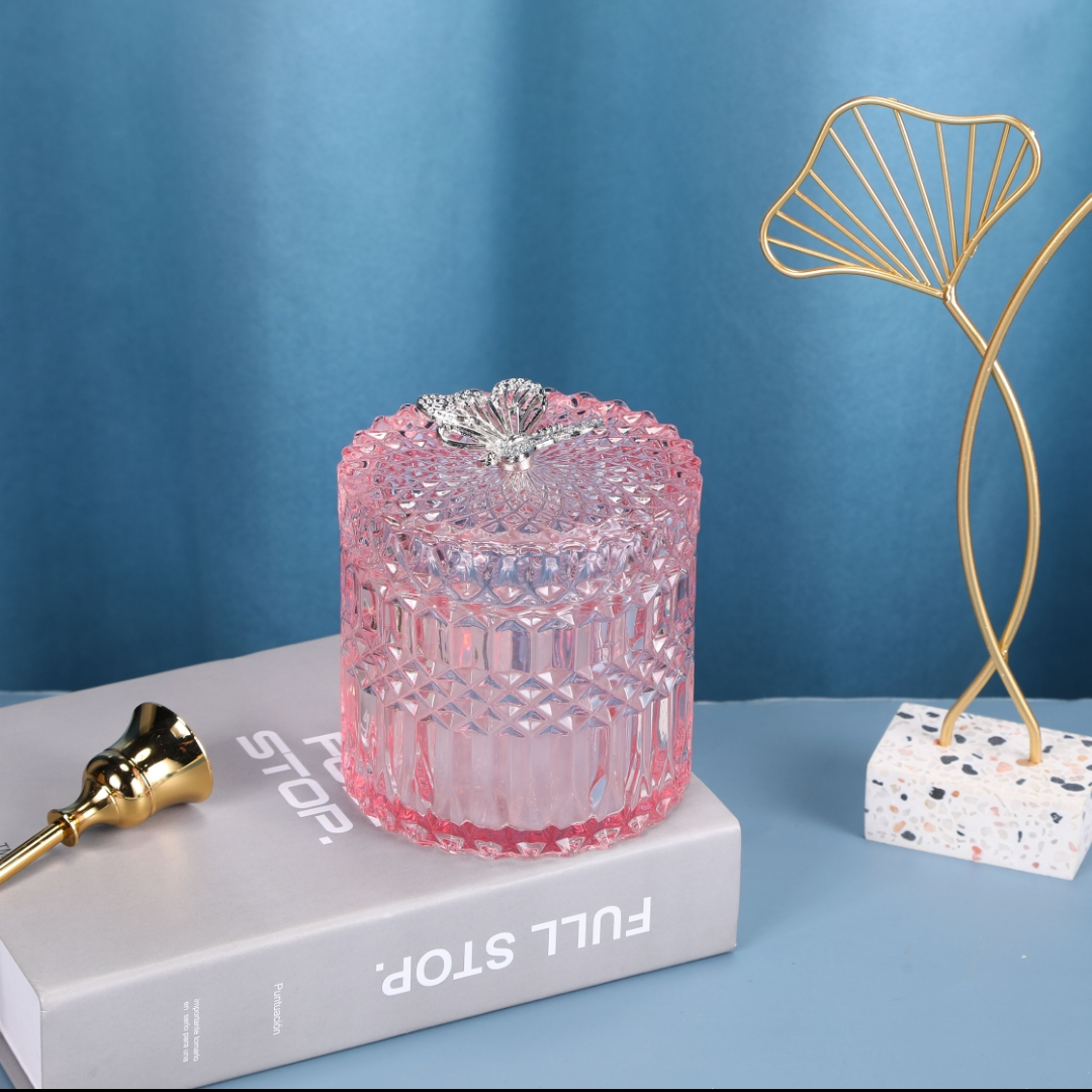 Glass candy Jar 02