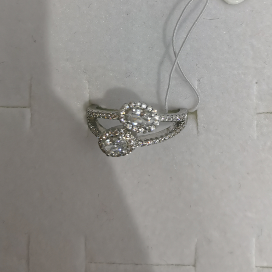 Two oval stone rings