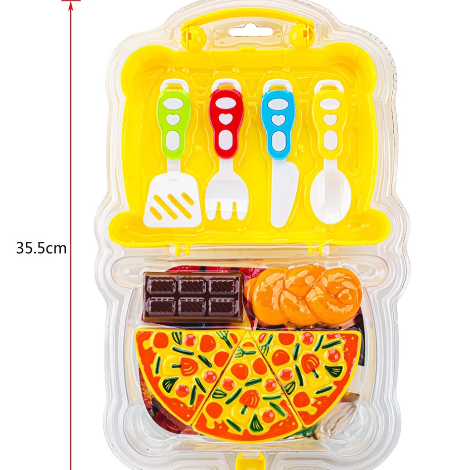 Pizza cartoon box set