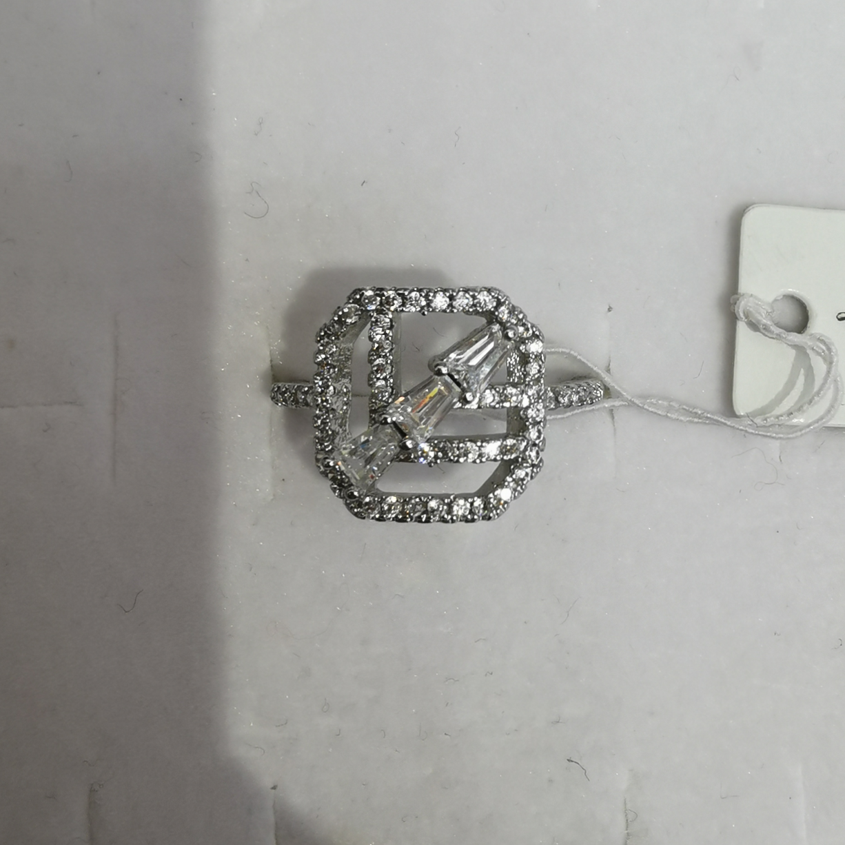 Ring silver chamfer